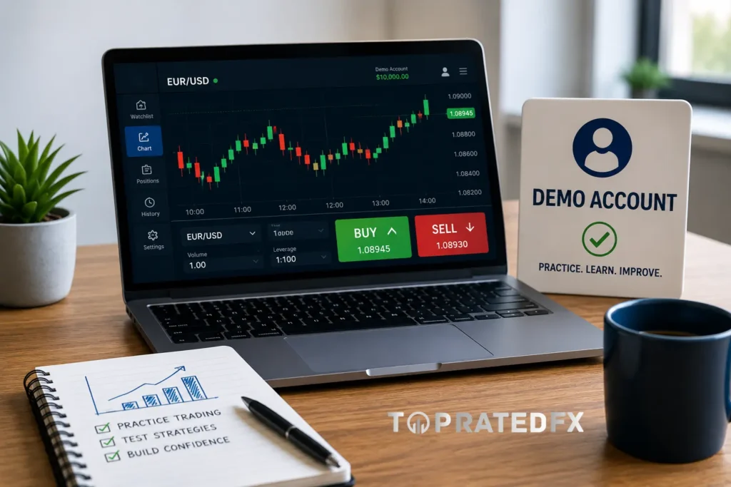 Forex demo account for beginners practicing trading strategies without risking real money
