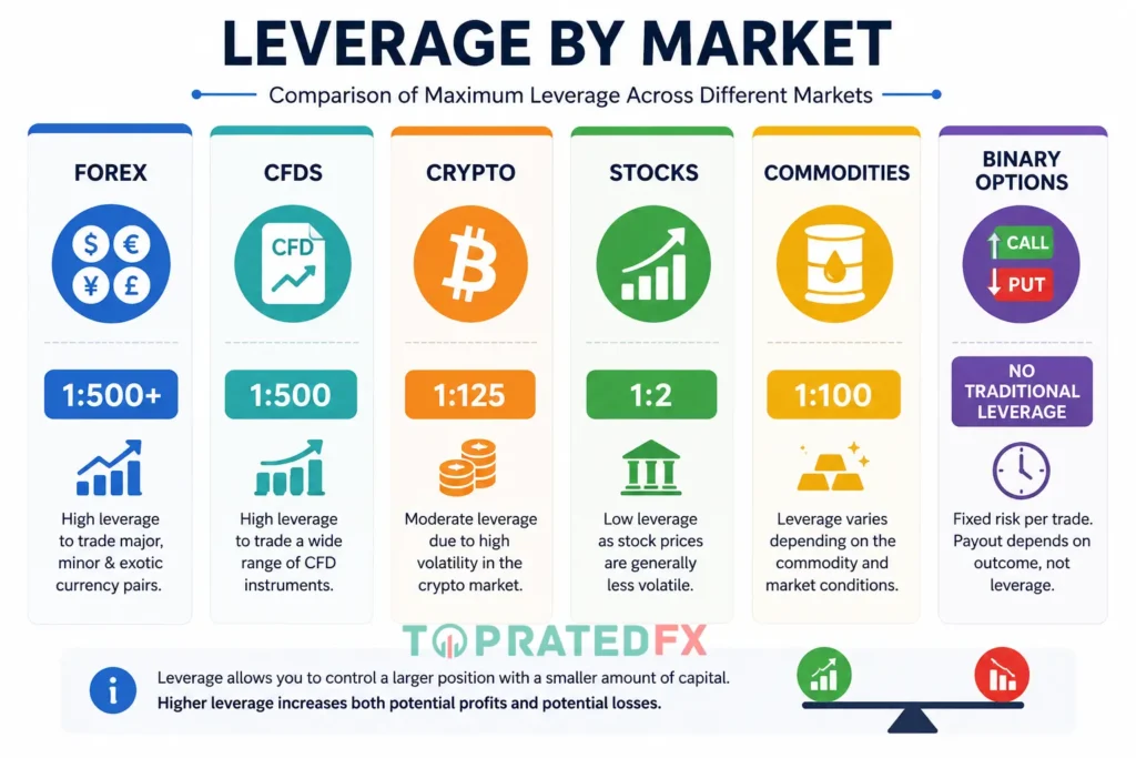Comparison of Leverage Across Markets
