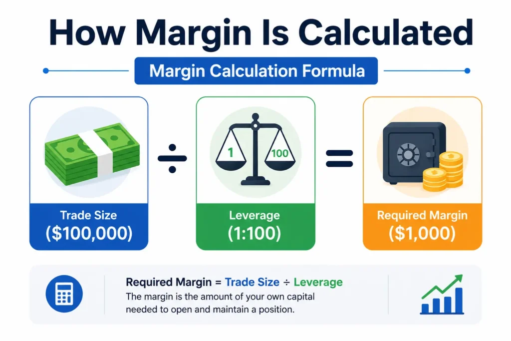 How margin is calculated